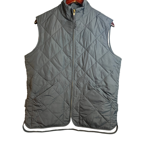 J.Crew Authentic OuterWear New York, New York /  Quilted Walker Vest - Picture 1 of 14